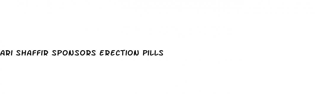 Ari Shaffir Sponsors Erection Pills