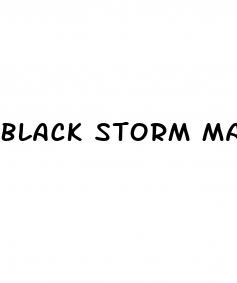 Black Storm Male Enhancement Pill