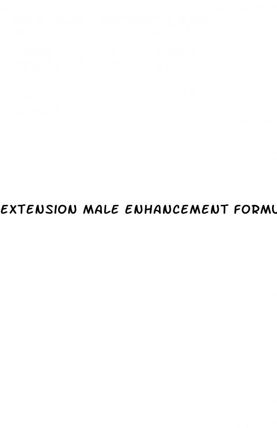 Extension Male Enhancement Formula