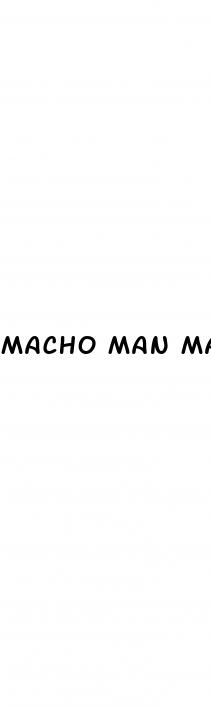 Macho Man Male Enhancement